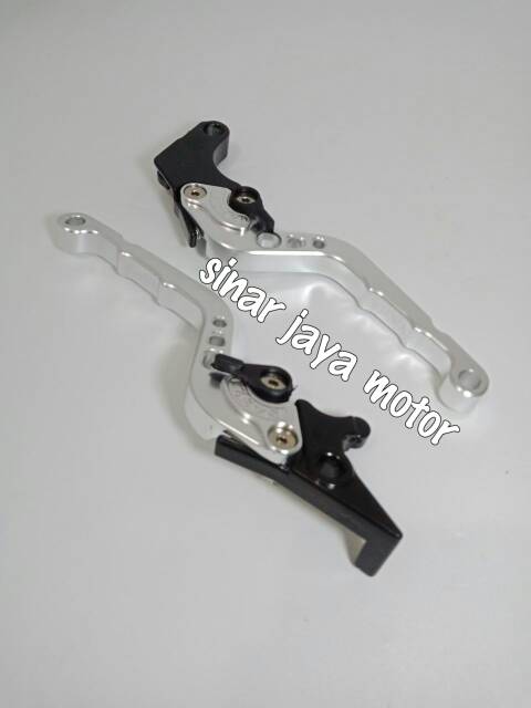 Handle variasi yamaha mio depan silver