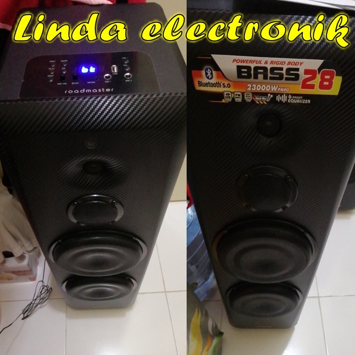speaker aktif Roadmaster BASS 28 GOOD QUALITY