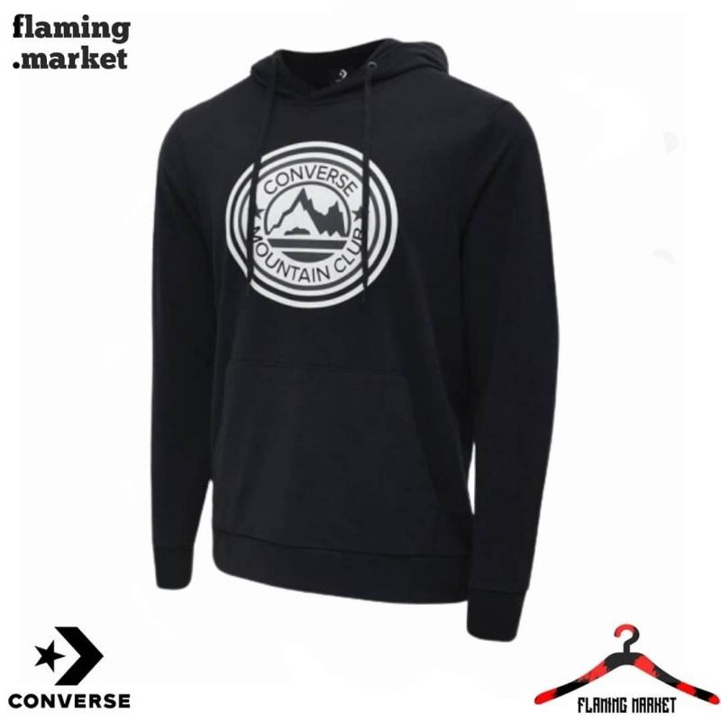 Converse Mountain Club Black Pullover Hoodie Original