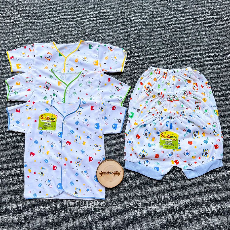 Baju Bayi Newborn SNI 0-3 bulan Perlengkapan Bayi Baru Lahir [ Bunda Altaf ]