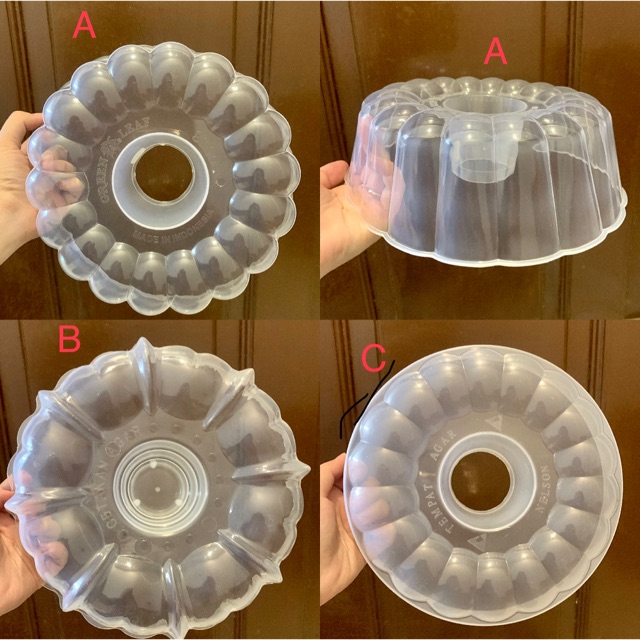  Cetakan  pudding plastik  cetakan  jelly plastik  cetakan  