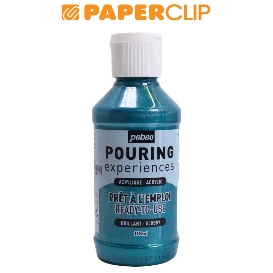

CAT ACRYLIC PEBEO POURING EXPERIENCE METALLIC COBALT BLUE 524628 118ML