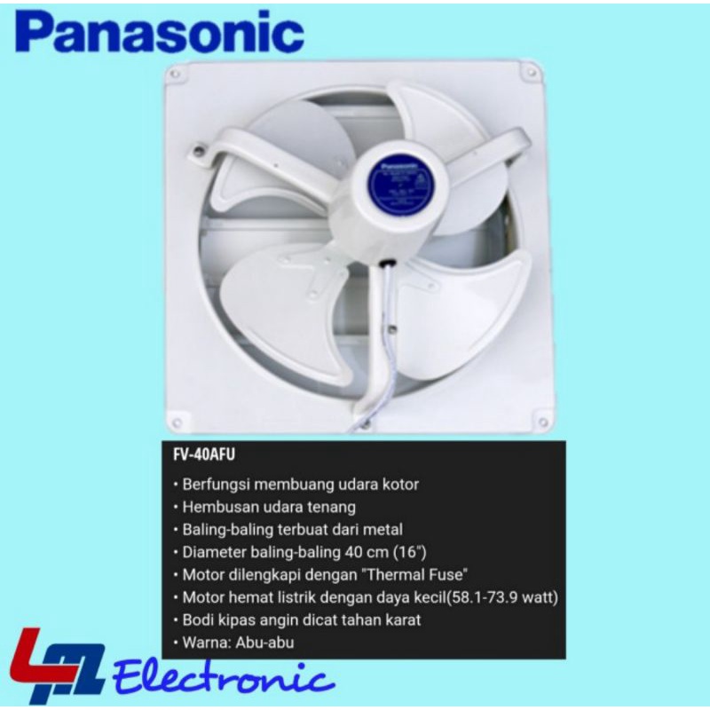 PANASONIC Exhaust Fan Industrial 16 inch FV40AFU / FV-40AFU
