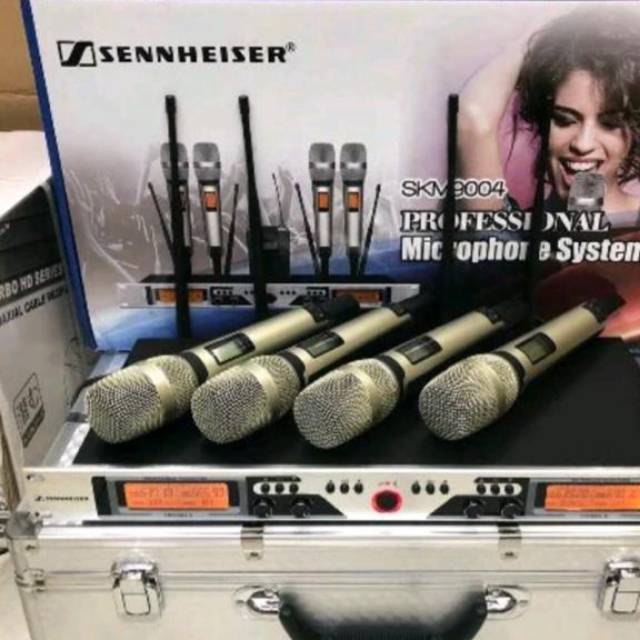 Mic wireless SENNHEISER SKM 9004 U 4 CHANNEL WIRELESS MICROPHONE PLL