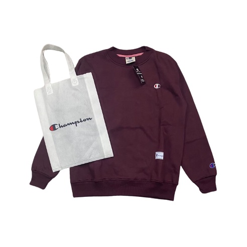 Jaket Sweater Crewneck CHAMP LOGO – Edition Fashion Trendy Casual Pria Good Brand Quality Stylish