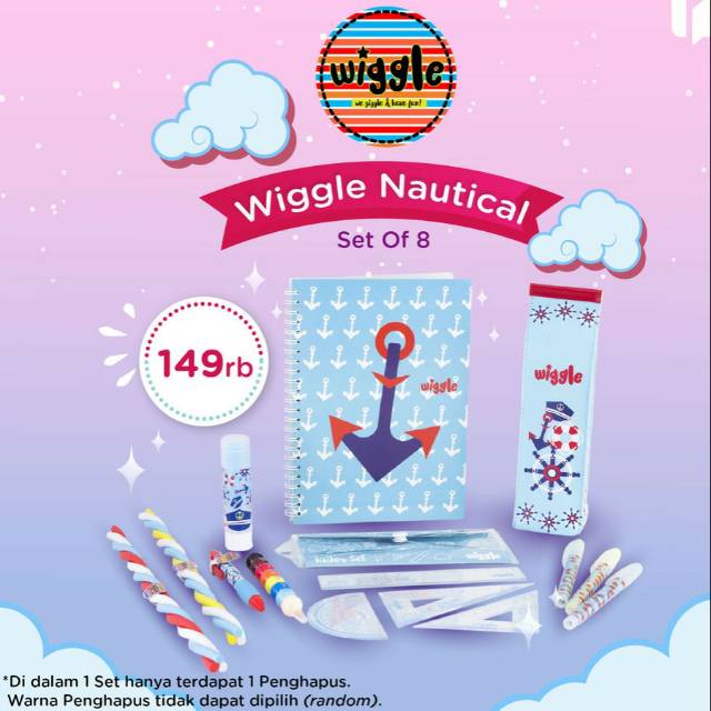 

Wiggle Nautical Set