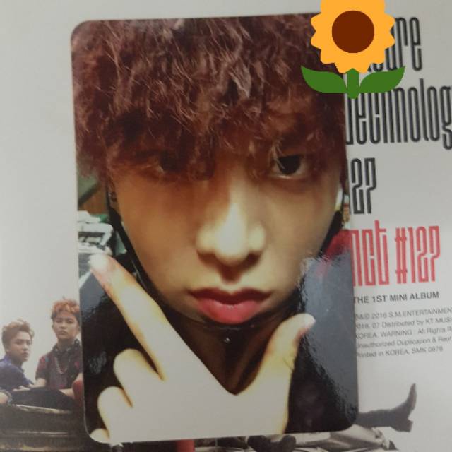 NCT 127 Yuta Firetruck photocard