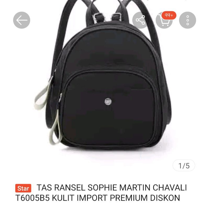 Tas Ransel Shopie Martin Chavali T6005b5