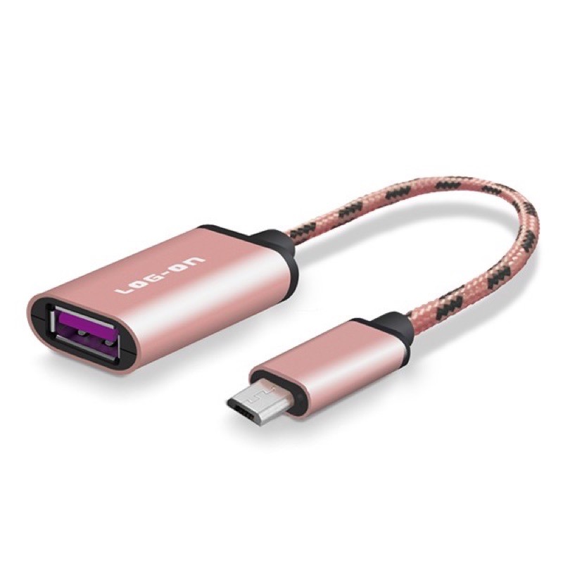 OTG KABEL LOGON LO-OT01 MICRO USB - TYPE-C - OTG TRANSFORM DATA STORAGE