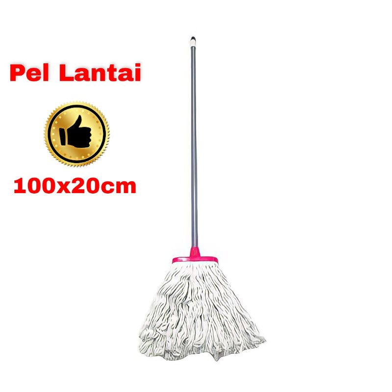 [DEASHOP] PEL LANTAI GAGANG KAYU MOP GAGANG MURAH - REFILL LAP PEL - KAIN PEL MURAH / PEL LANTAI SUMBU