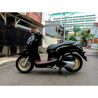 KULIT JOK CAFERACER #VARIO#SCOOPY#NMAX#PCX#FINO#GENIO | Shopee Indonesia