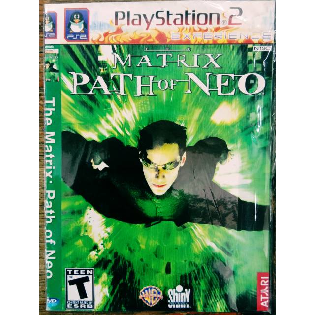 Kaset Ps2 Game MATRIX PATH OF NEO