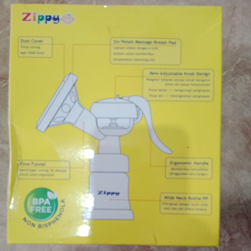 Breast pump zippy 703 / Pompa asi manual zippy