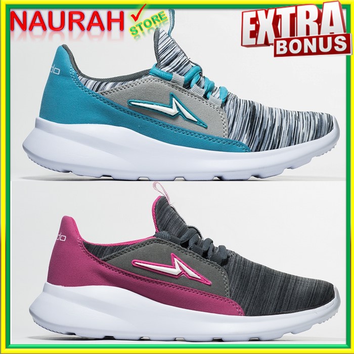 SEPATU WANITA ANDO ORIGINAL HEXA VIU &amp; KIMMY SNEAKERS RINGAN SPORTY KUALITAS IMPOR TERBARU