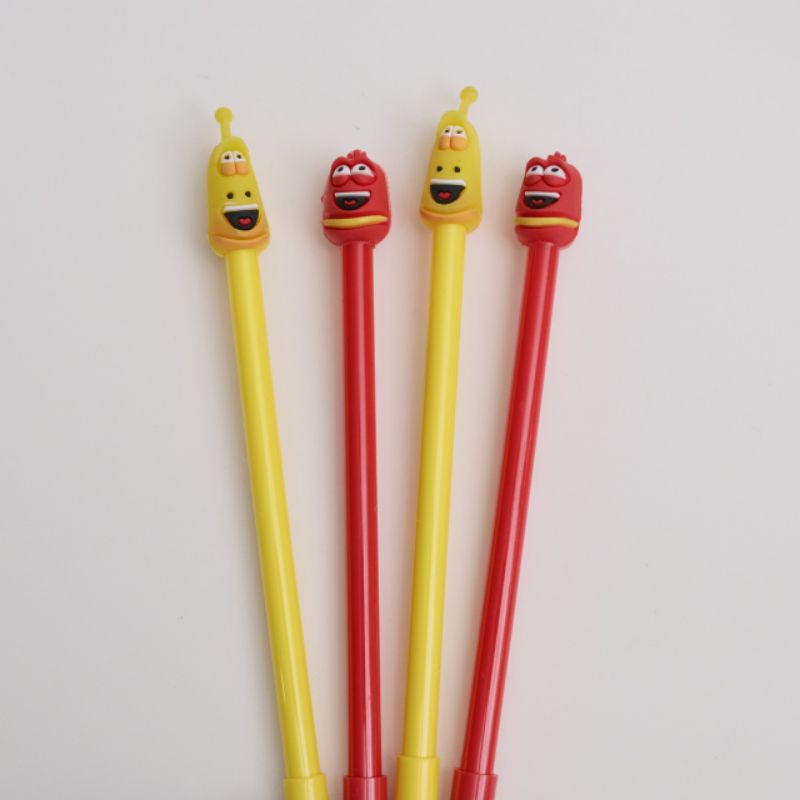 

Pena Larva - Pen Bolpen Pulpen Gelpen Karakter Murah Lucu Unik