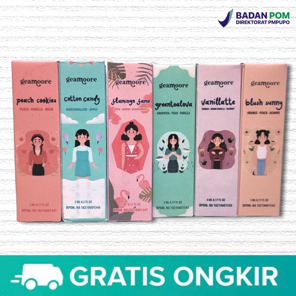 Parfum Geamoore Addicted Korean Inspired Parfum Non Alcohol Sudah BPOM Bisa COD