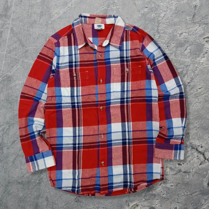 KEMEJA PLAID FLANNEL VETERANO