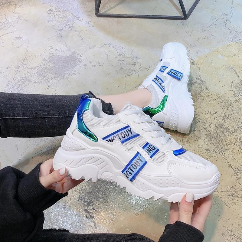 SNEAKERS WANITA KOREA TERBARU [JUMBER] NS 45