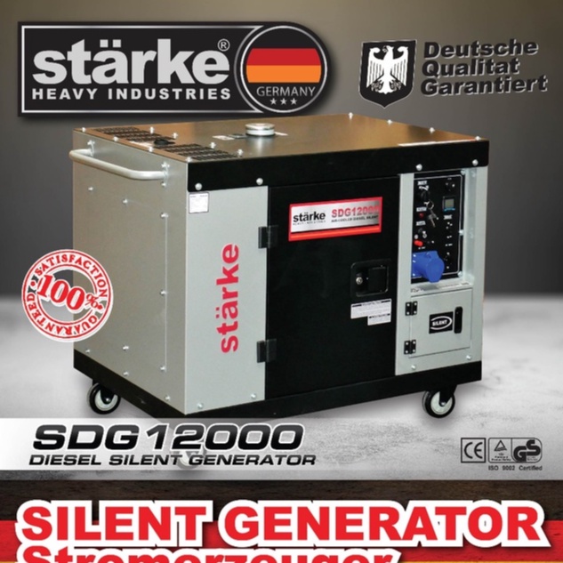 Genset Silent Diesel 10 kva Maks 9000 watt