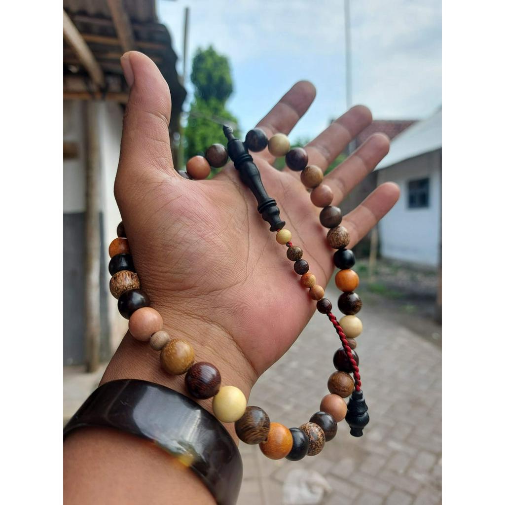 Tasbih 33 butir kayu bertuah