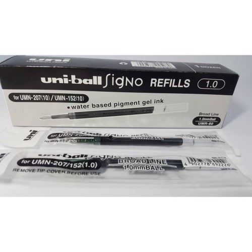 

REFILL/TINTA UNIBALL SIGNO 1.0 HITAM DAN BIRU
