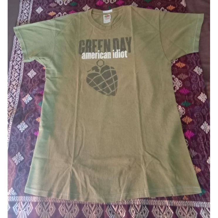 Kaos Band Green Day Second