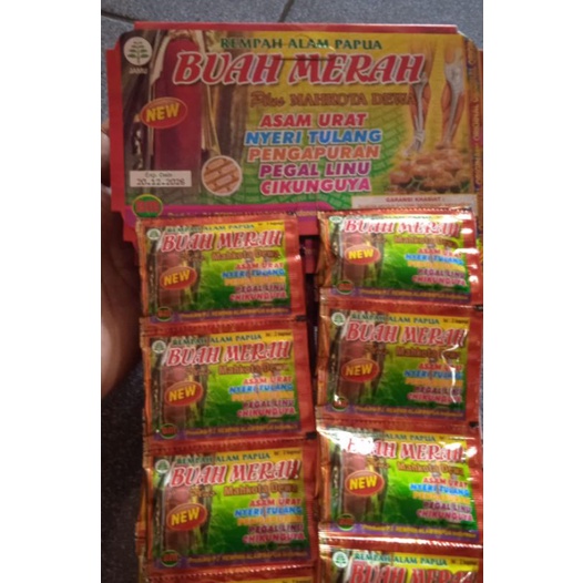 Buah merah plus mahkota dewa original