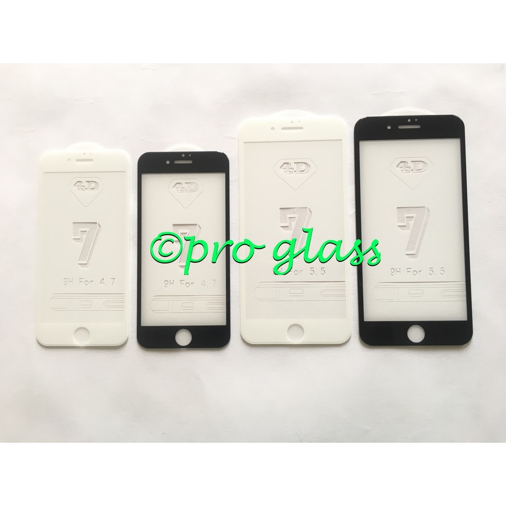 iphone 7 / 8 &amp; 7 Plus / 8 plus / SE 2020 4D Full Cover Magic Glass Premium Tempered Glass