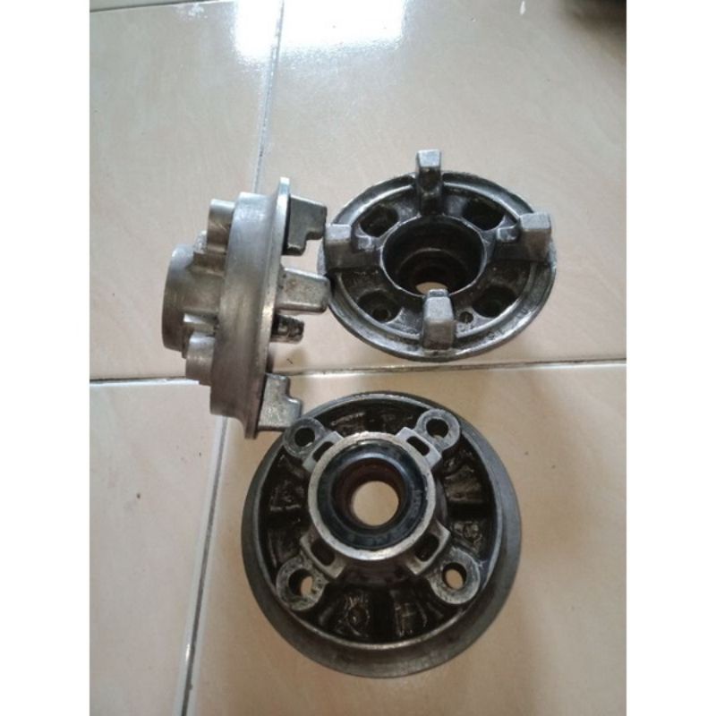 Dudukan gir Napgir Nap Gear tromol belakang Yamaha Jupiter z Burhan Vega new