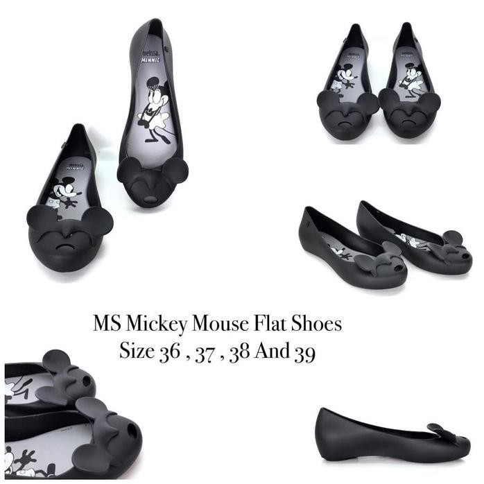 MELISSA MICKEY MOUSE FLAT SHOES