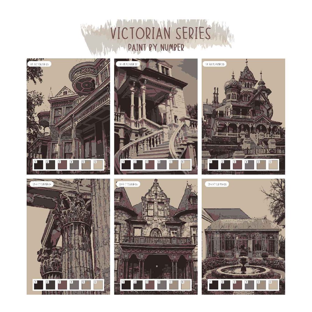 

Paint By Number Kit A3, victorian series