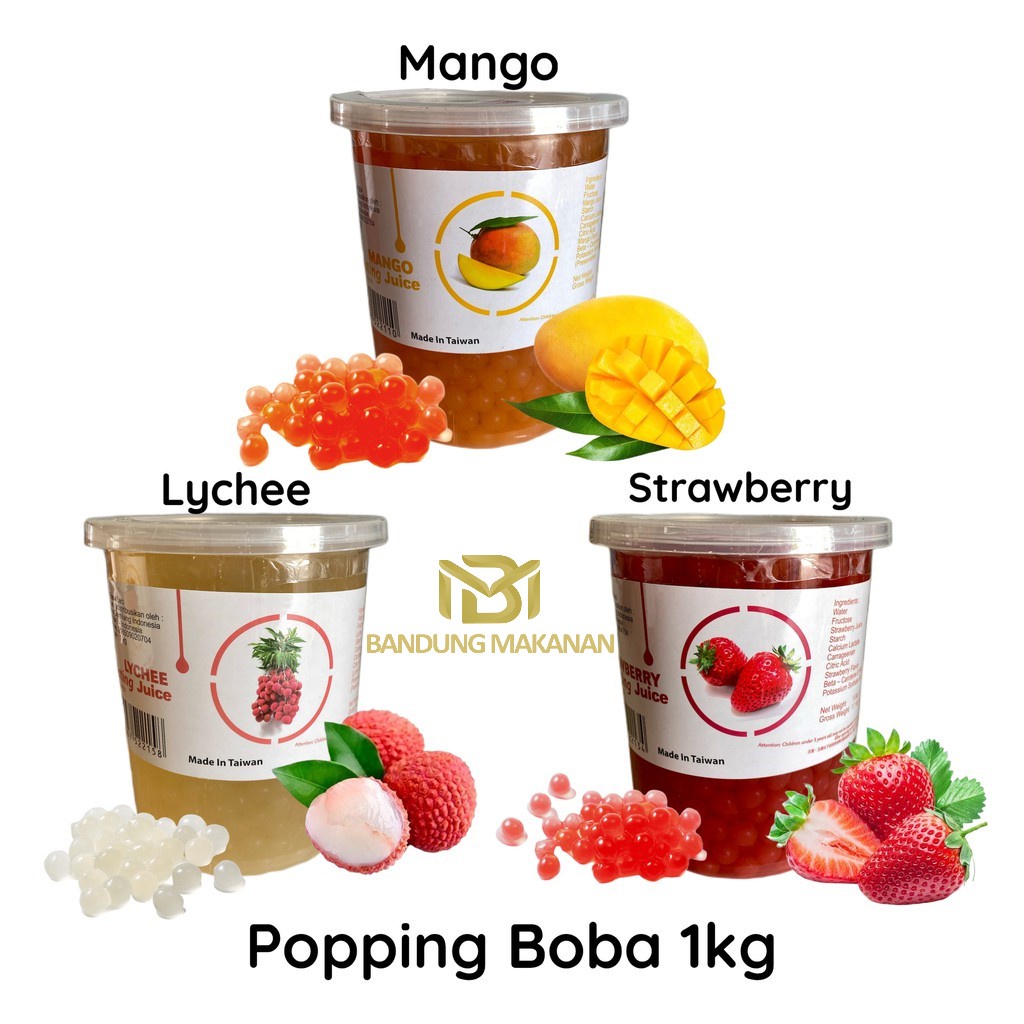 

Popping boba import - 1kg