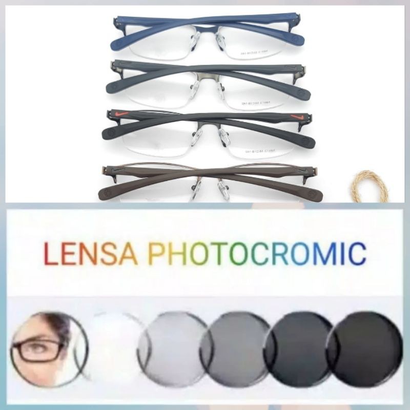 paket frame dan lensa.. frame kacamata 8513