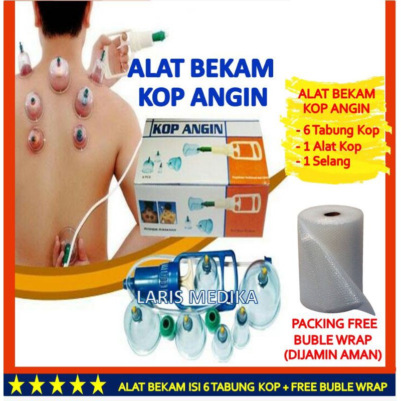 ALAT BEKAM KOP ANGIN BEKAM 6IN1 ORIGINAL + FREE PACKING BUBLE WRAP / ALAT BEKAM KOP ANGIN BEKAM