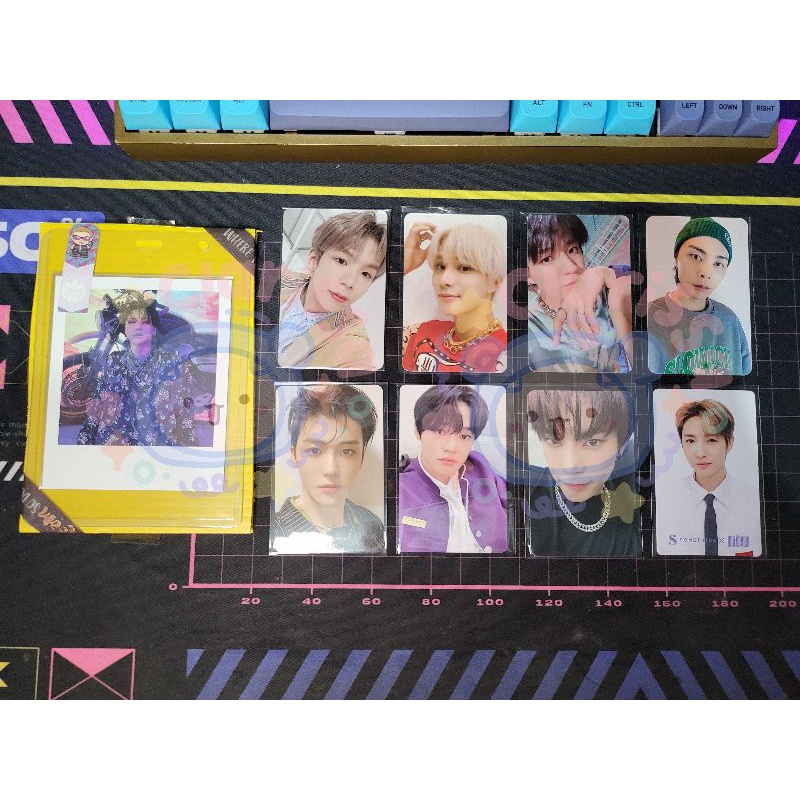 PC JAEMIN ARRIVAL | JENO HELLO | HAECHAN STICKER | RENJUN SOMETHINC | SHOTARO DEPARTURE | JUNGWOO JE