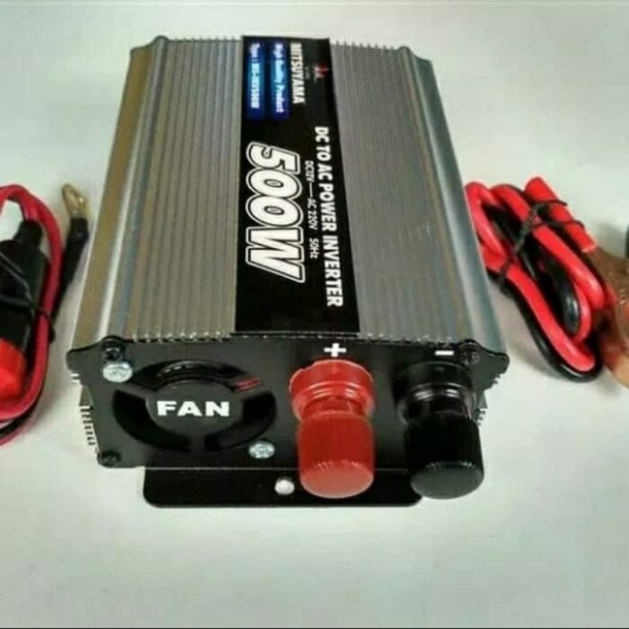 Power Inverter Mitsuyama 500 Watt DC To AC 220 Volt