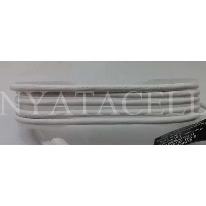 NEW KABEL DATA SAMSUNG NOTE 4 ORIGINAL 100% MICRO USB S6 5 FAST 2A ORI - PUTIH MILENIA