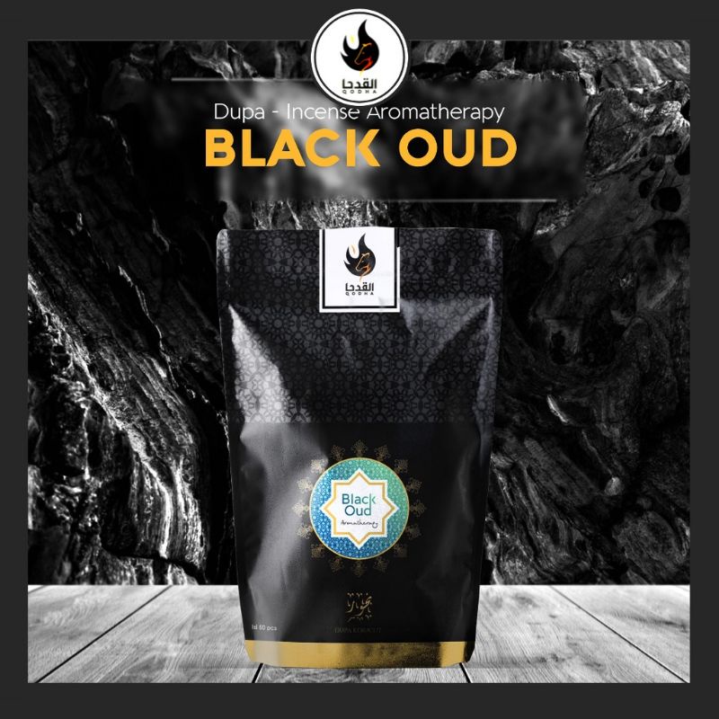 Dupa Bukhur Gaharu Kerucut Wangi Black Oud By Qodha Original