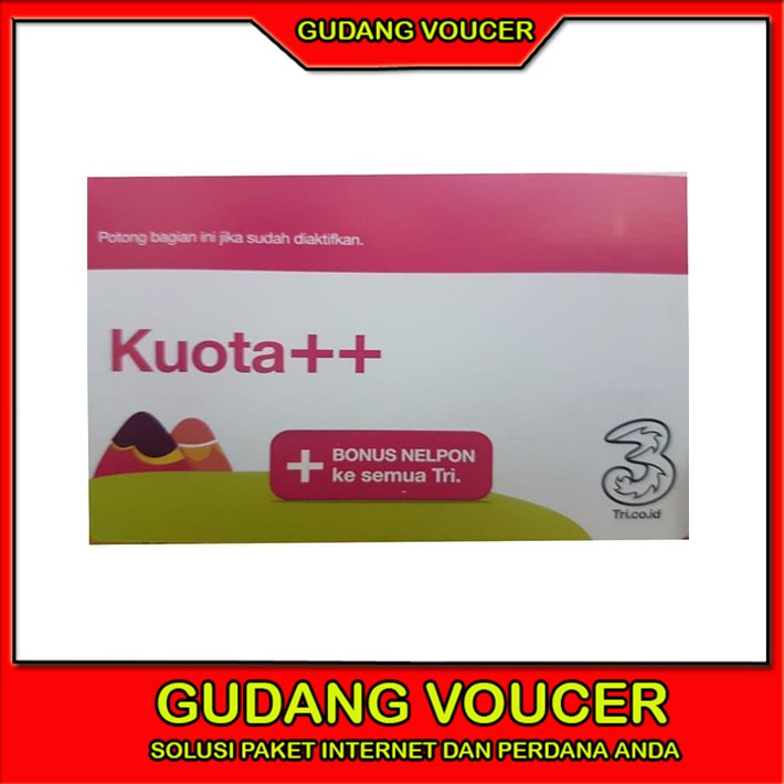 A047 Voucher Three New Aon 1-5 GB (Jabodetabek)