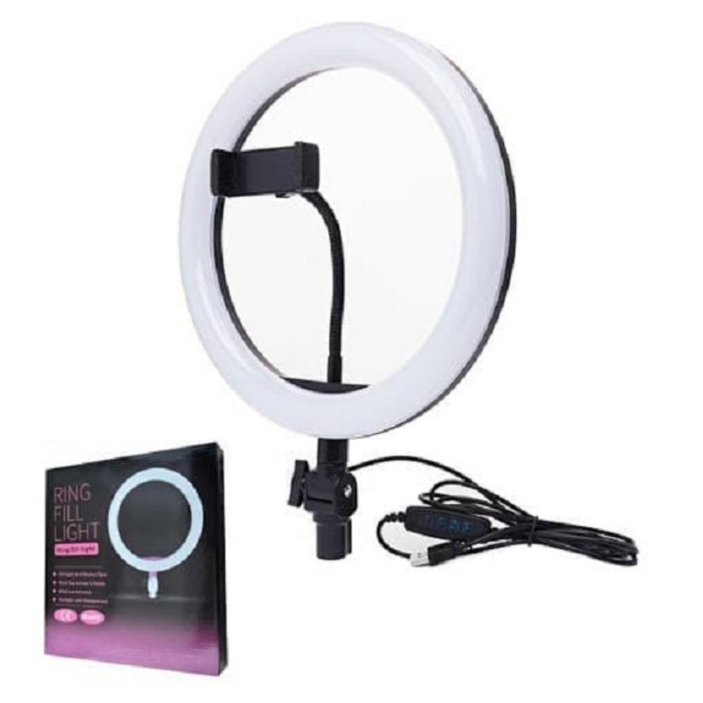 Lampu RING LIGHT 33CM BESAR / Ring light 26Cm Lampu Make Up Vlog Lampu Ringlight Tripod 2.1m Vlog Live