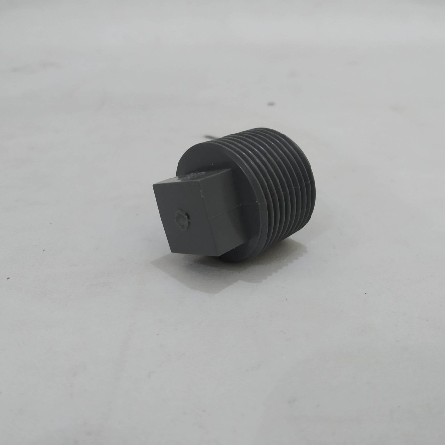 Plu Plug Sumbat Drat Pipa 3/4&quot; Rucika