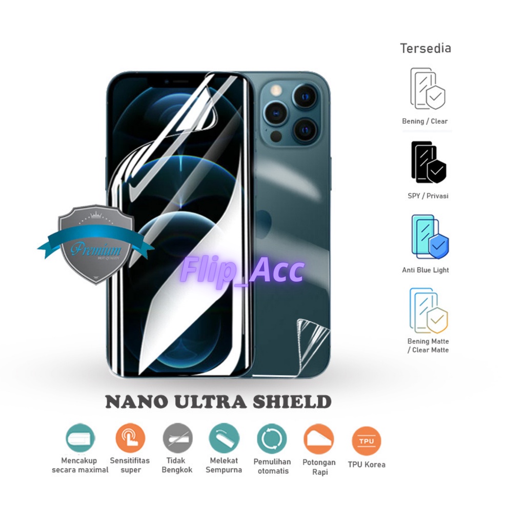 Anti Gores Hydrogel Sony Xperia Z5 - Xperia Z3 Plus - Xperia Z4 - Xperia Z3 - Xperia Z2 - Xperia Z1 