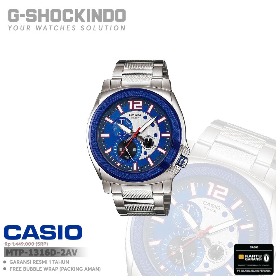 Casio General MTP-1316D-2AV / -4AV / -9AV Original