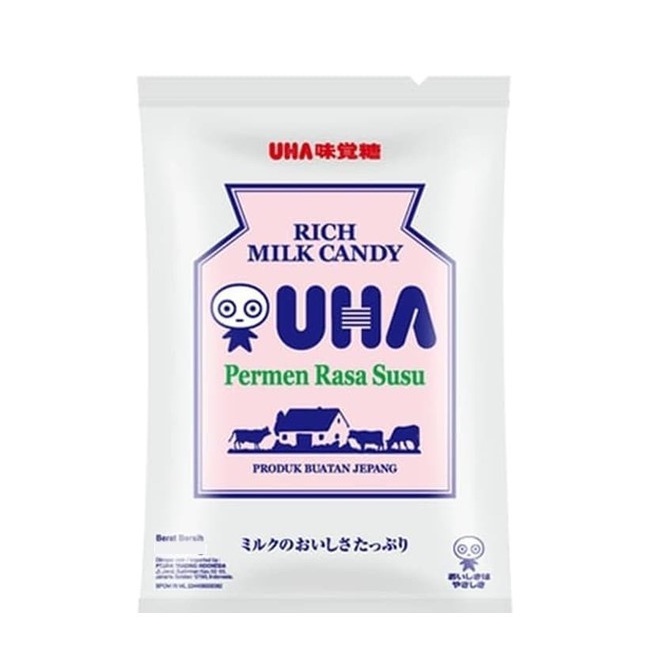 

UHA Permen Rich Milk Candy 51gr - Permen Rasa Susu