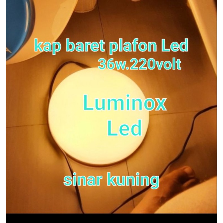 teras plafon led outbow 36w 36watt kuning / kap baret led 36 watt 36 w ceiling 220volt
