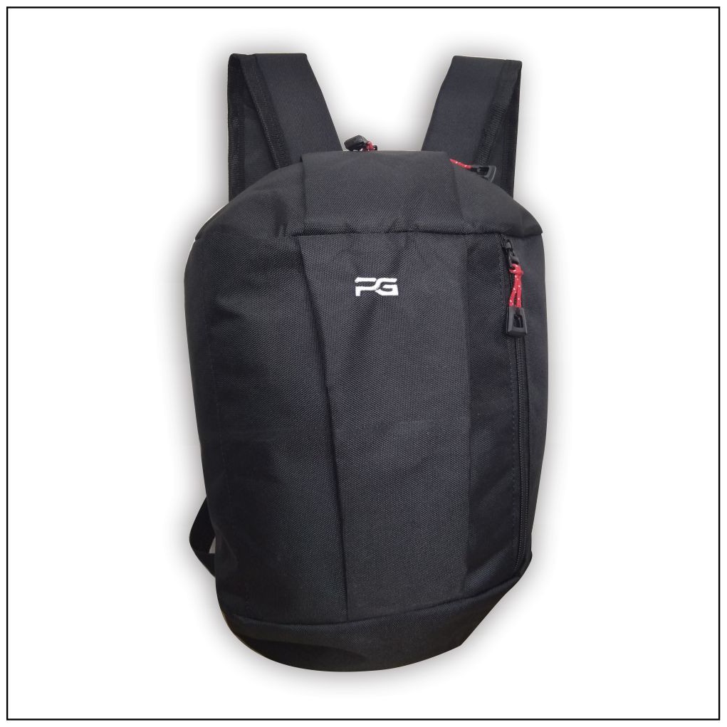 Tas Ransel Punggung Model Simpel Casual Sport Backpack Pria Wanita Unisex - PG - 8811