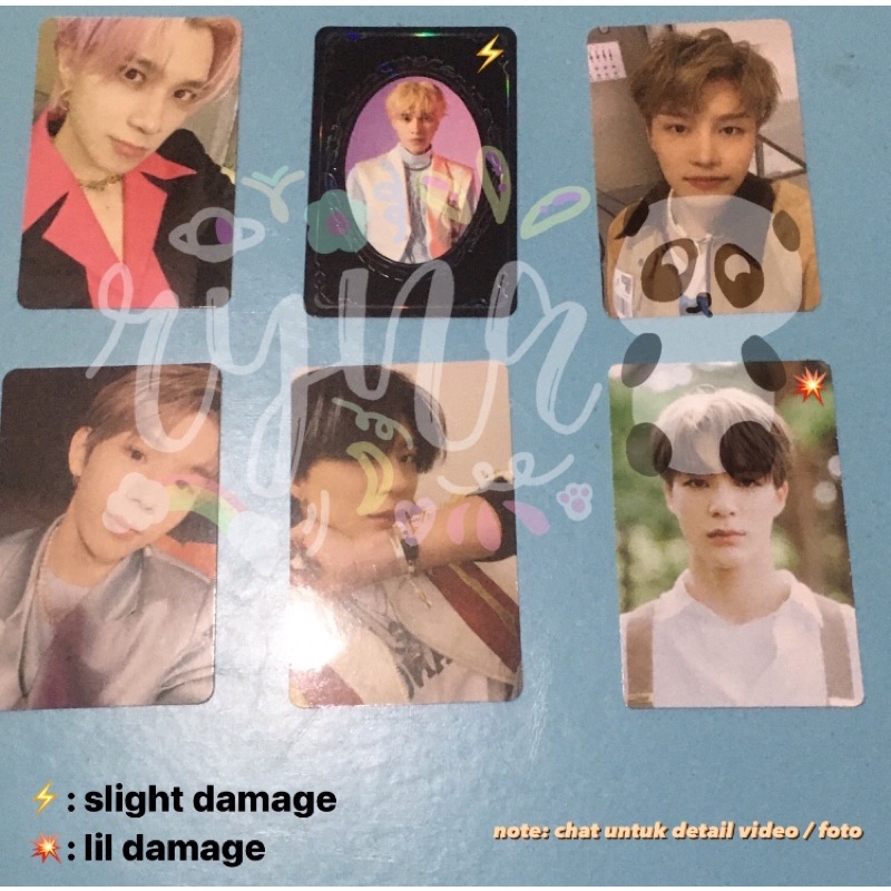 PC YB HENDERY SHOTARO TAEIL JENO ARRIVAL DAD DEPARTURE PAST