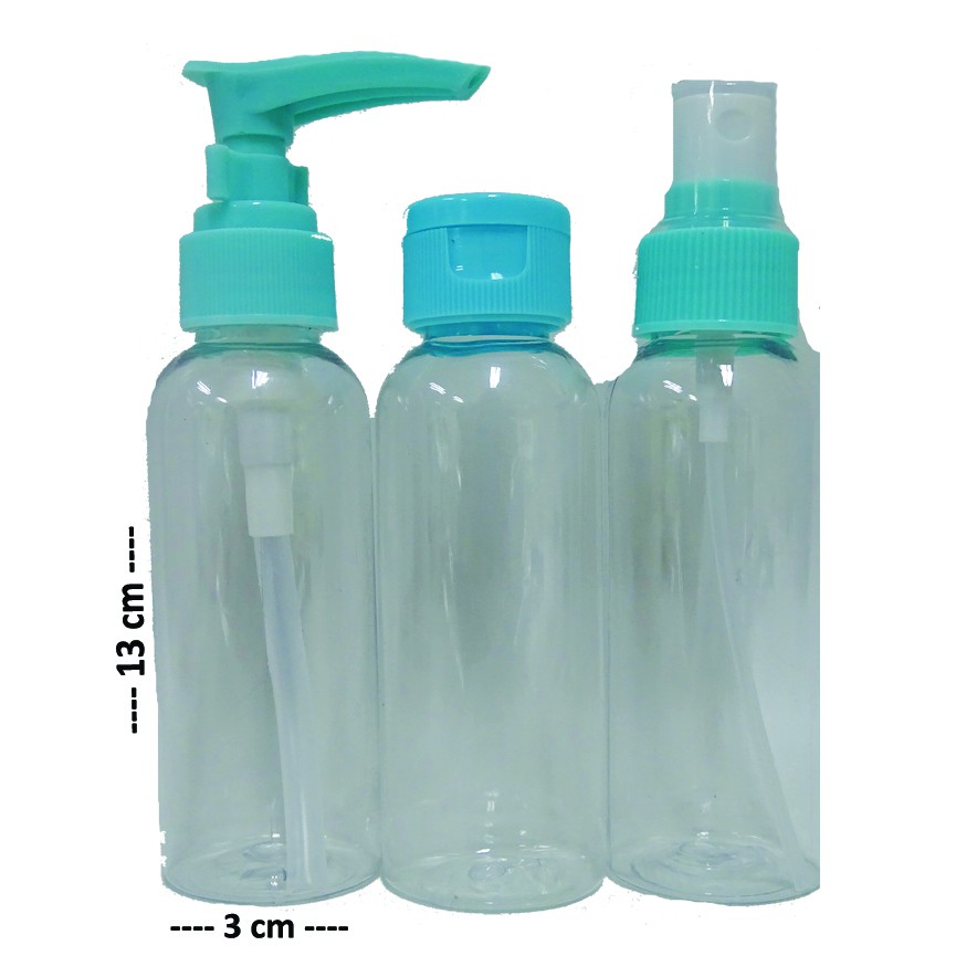 Sekawanmart Botol Spray 3 in 1/Botol Parfume/Botol Isi Ulang TERMURAH!! (003037)