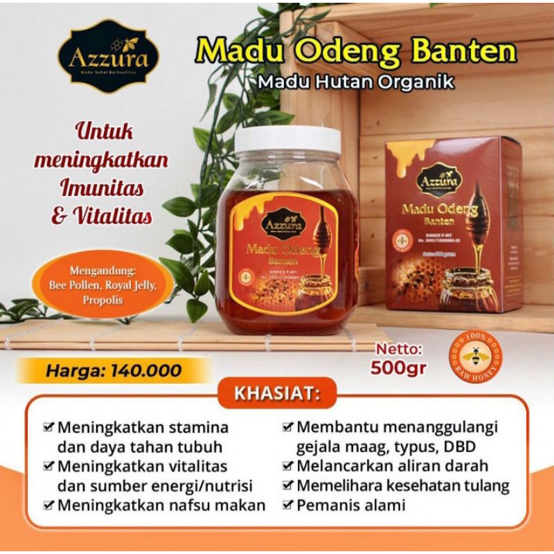 

Madu Odeng Banten 500gr