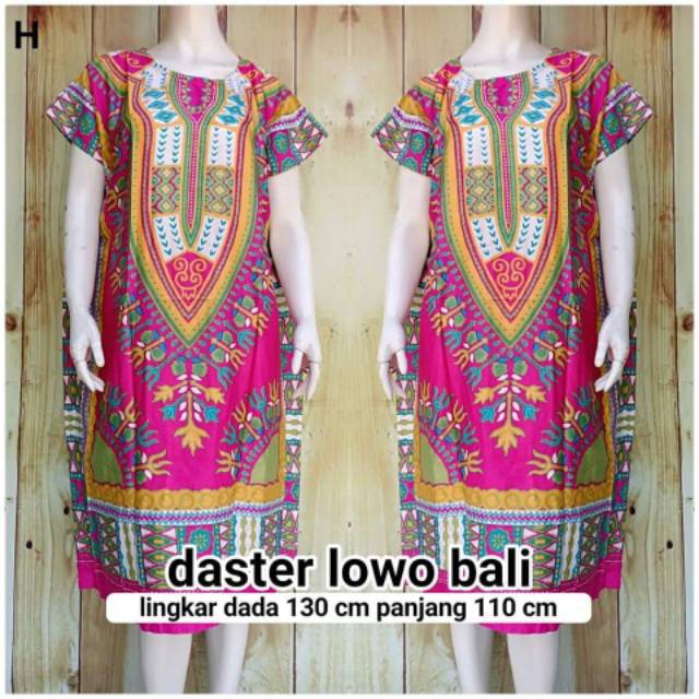 Daster jumbo lowo bali FASHION WANITA BATIK PEKALONGAN DRES  BAJU SANTAI RUMAHAN